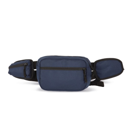 Large recycled bum bag with side pocket